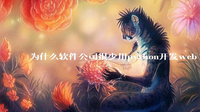 为什么软件公司很少用python开发web?