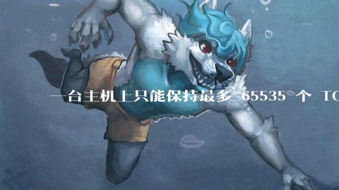 一台主机上只能保持最多 65535 个 TCP 连接吗？